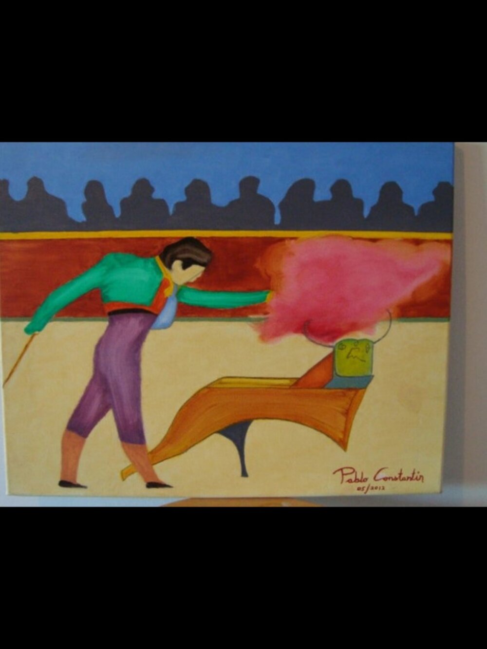 Oil on Framed Canvas